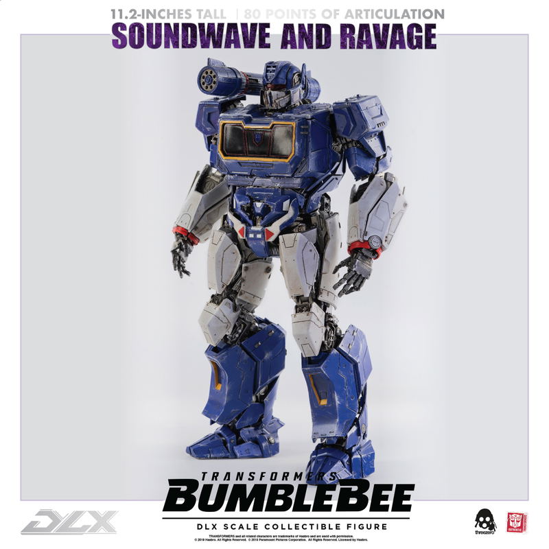 Transformers Bumblebee DLX Scale: Soundwave and Ravage image 6