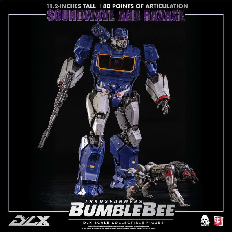 Transformers Bumblebee DLX Scale: Soundwave and Ravage image 52