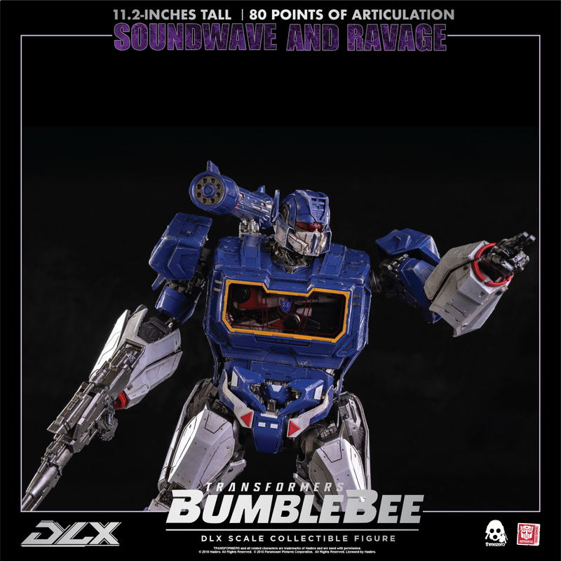 Transformers Bumblebee DLX Scale: Soundwave and Ravage image 53