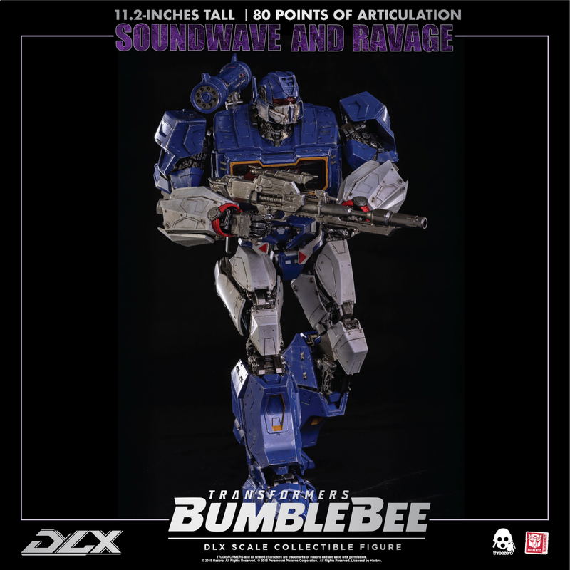 Transformers Bumblebee DLX Scale: Soundwave and Ravage image 55