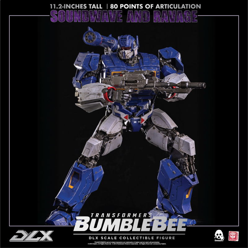 Transformers Bumblebee DLX Scale: Soundwave and Ravage image 57