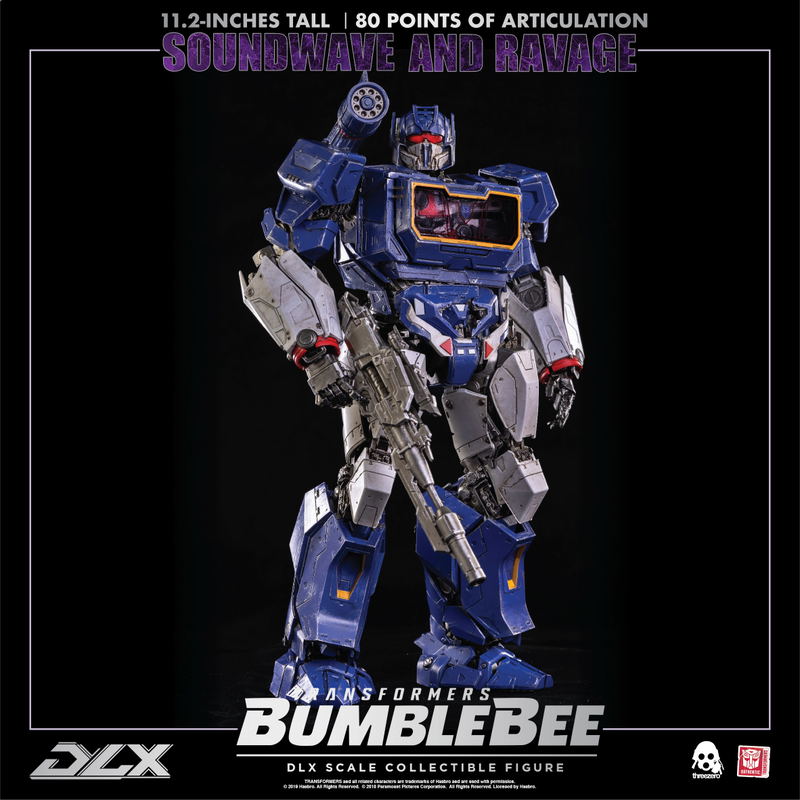 Transformers Bumblebee DLX Scale: Soundwave and Ravage image 60