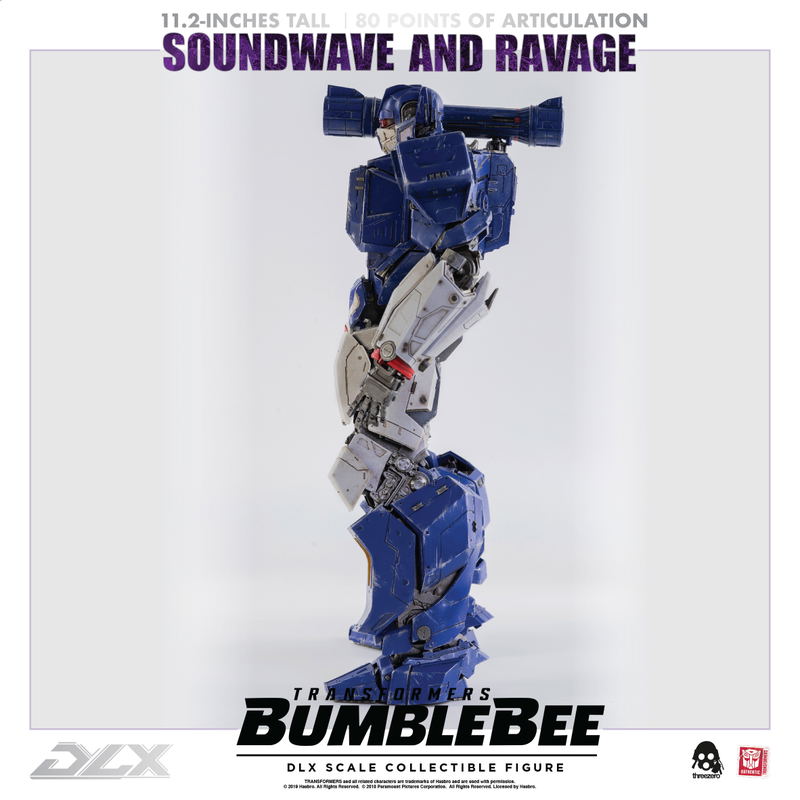 Transformers Bumblebee DLX Scale: Soundwave and Ravage image 7