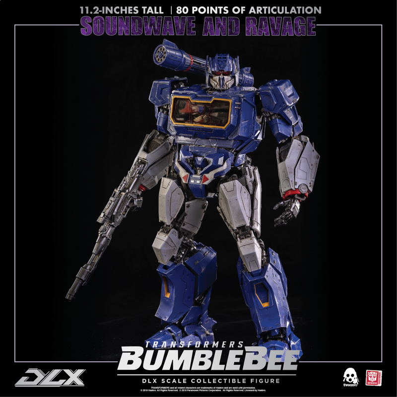 Transformers Bumblebee DLX Scale: Soundwave and Ravage image 61