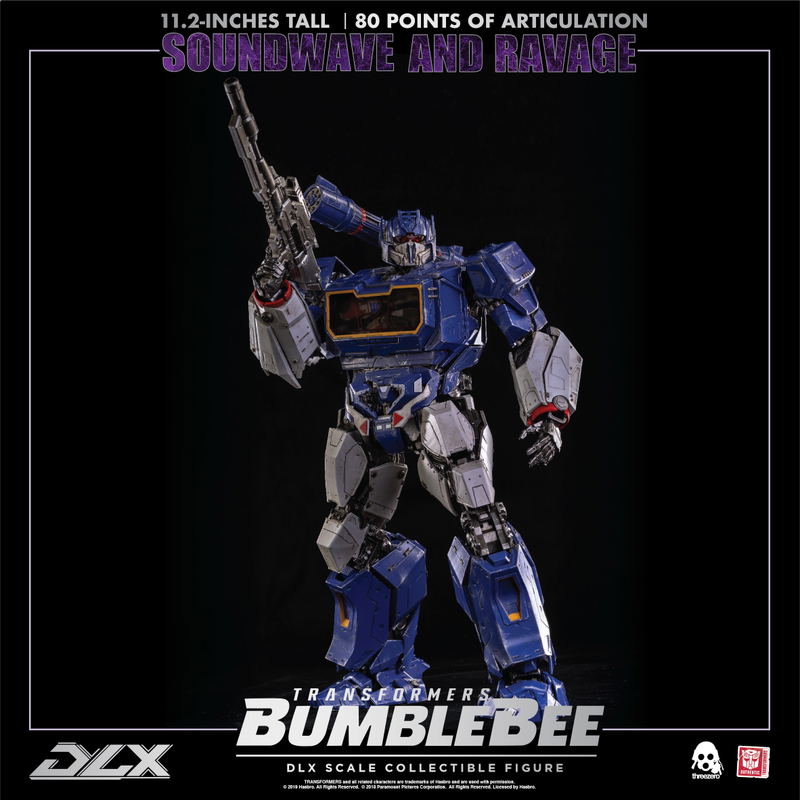 Transformers Bumblebee DLX Scale: Soundwave and Ravage image 62