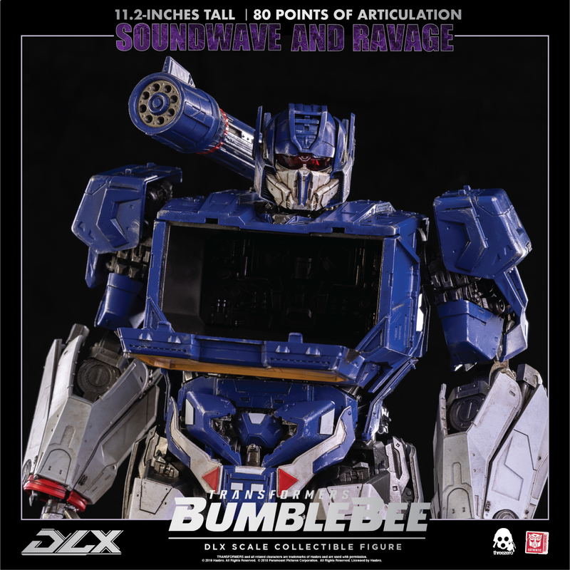 Transformers Bumblebee DLX Scale: Soundwave and Ravage image 65