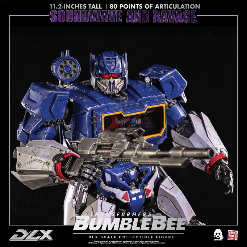 Transformers Bumblebee DLX Scale: Soundwave and Ravage image 68