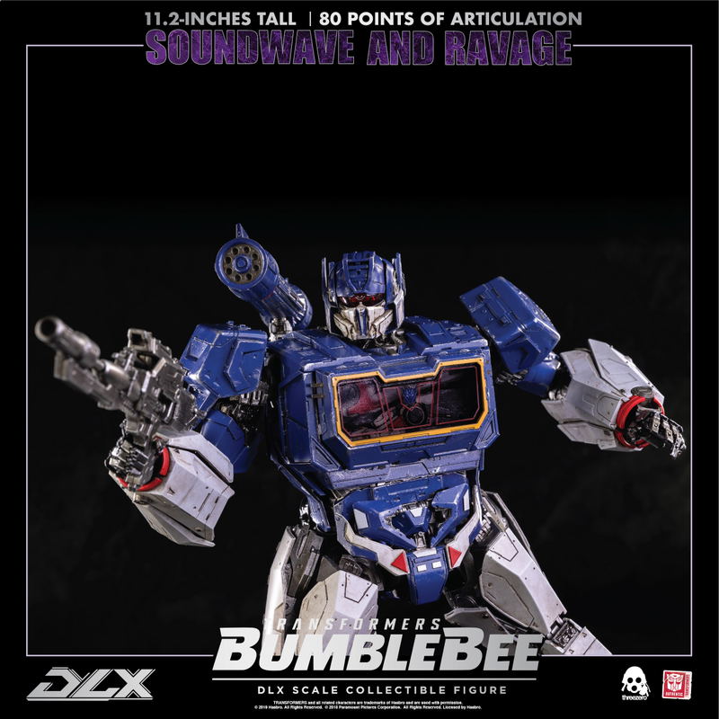 Transformers Bumblebee DLX Scale: Soundwave and Ravage image 69