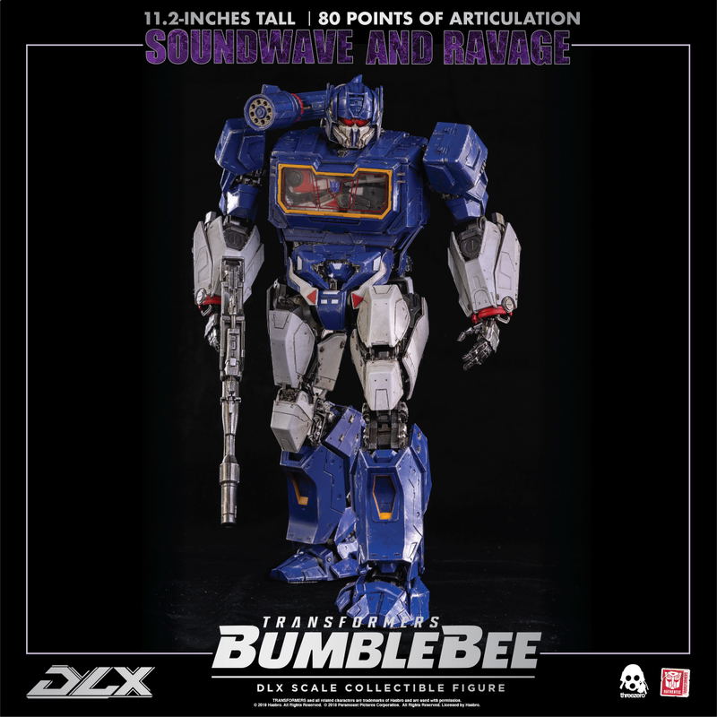 Transformers Bumblebee DLX Scale: Soundwave and Ravage image 70