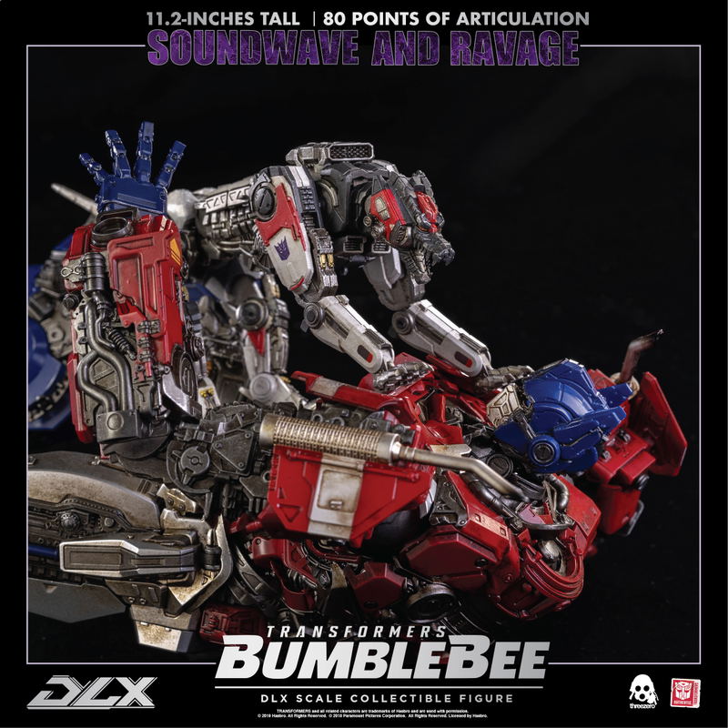 Transformers Bumblebee DLX Scale: Soundwave and Ravage image 71