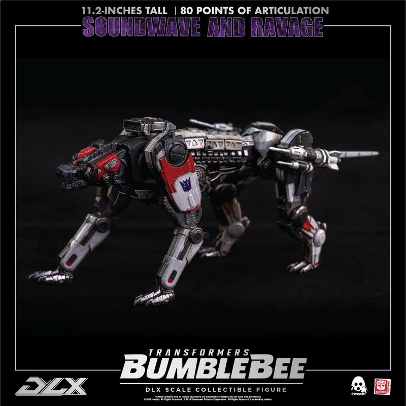 Transformers Bumblebee DLX Scale: Soundwave and Ravage image 72