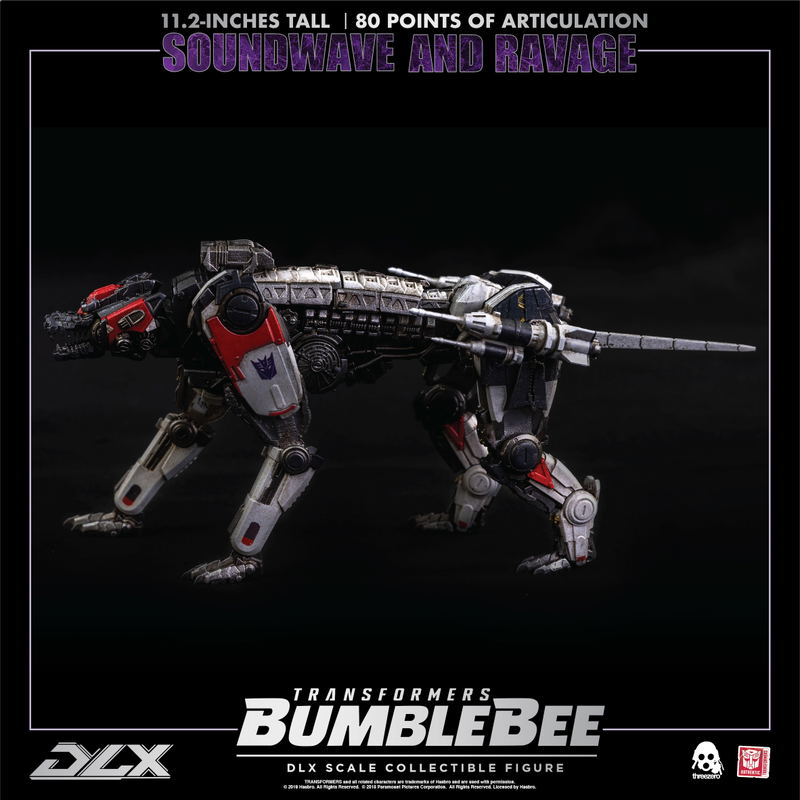 Transformers Bumblebee DLX Scale: Soundwave and Ravage image 73
