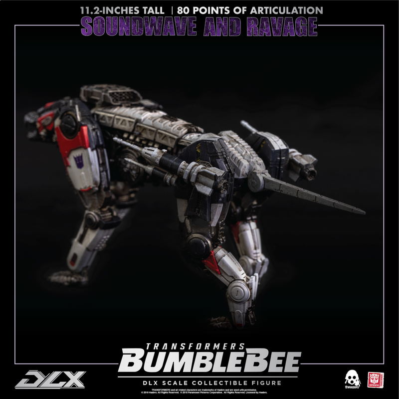 Transformers Bumblebee DLX Scale: Soundwave and Ravage image 74