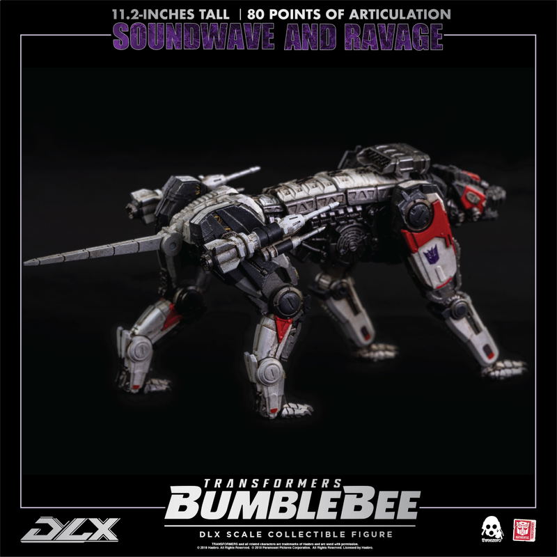Transformers Bumblebee DLX Scale: Soundwave and Ravage image 75