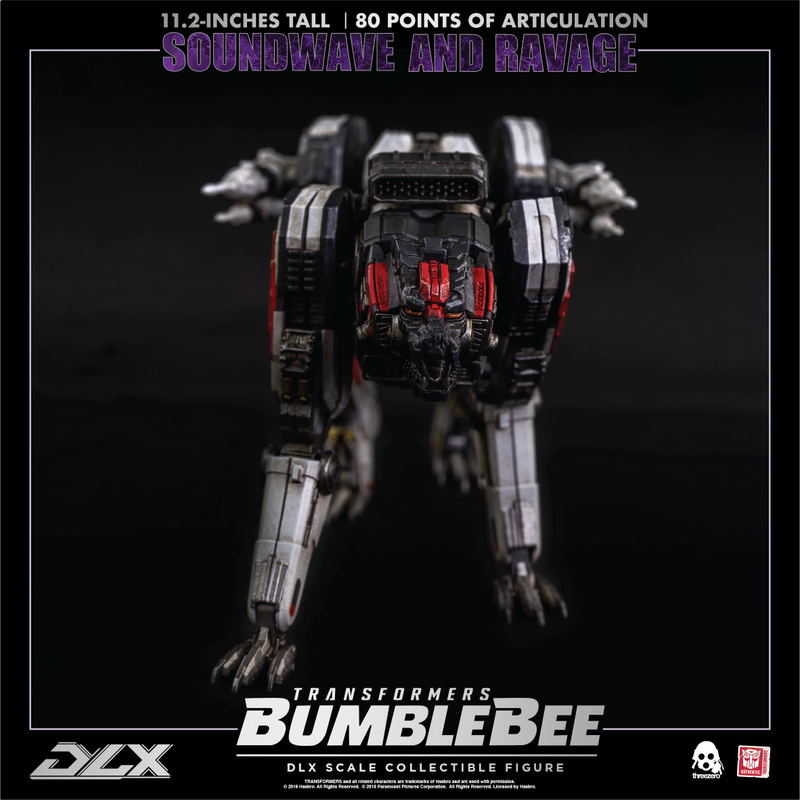 Transformers Bumblebee DLX Scale: Soundwave and Ravage image 76