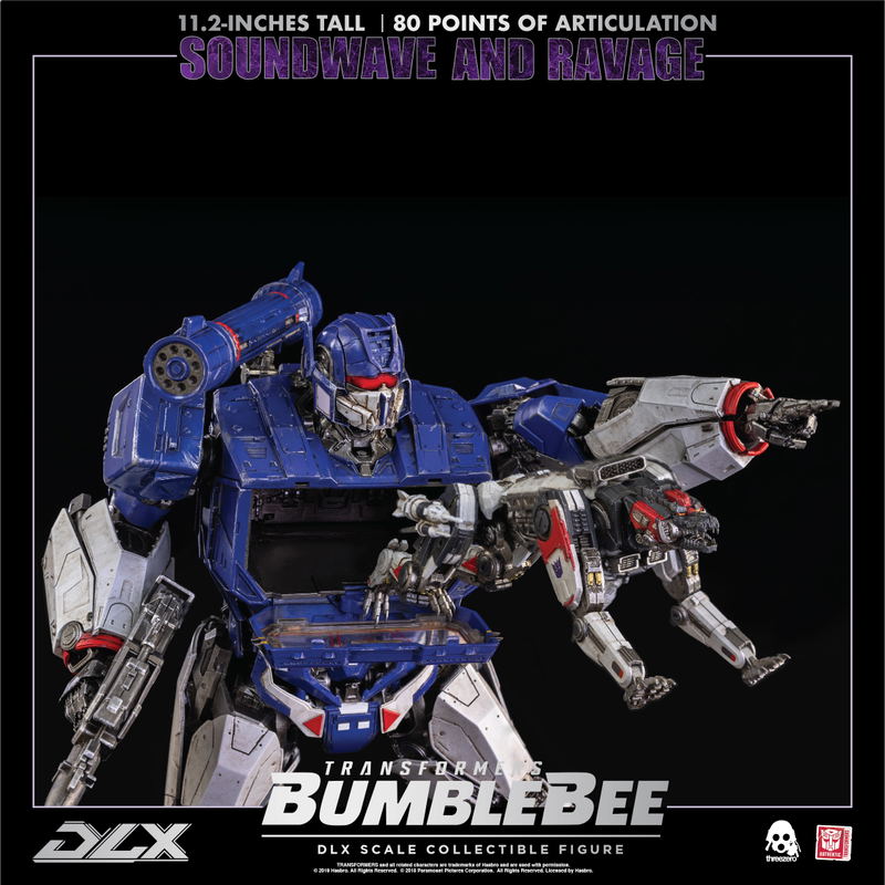 Transformers Bumblebee DLX Scale: Soundwave and Ravage image 78