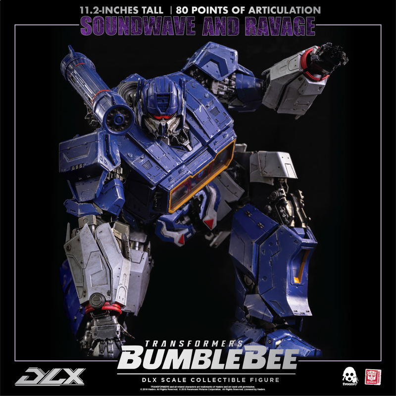 Transformers Bumblebee DLX Scale: Soundwave and Ravage image 80