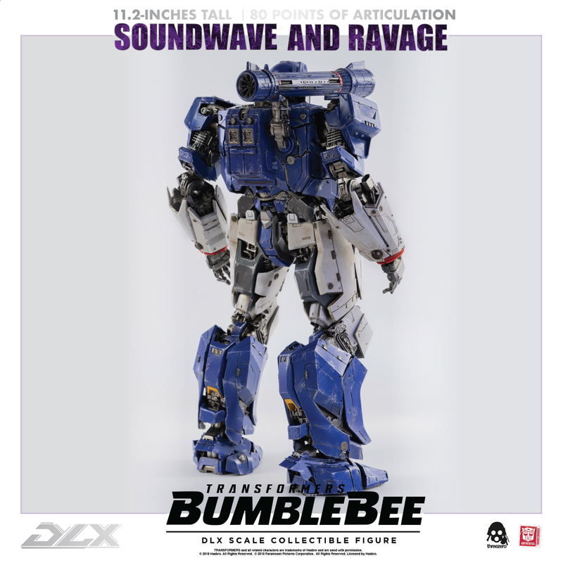 Transformers Bumblebee DLX Scale: Soundwave and Ravage image 10