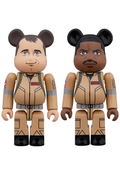 Be@rbrick Ghostbusters 100% 2-Pieces Set: Peter Venkman / Winston Zeddemore thumbnail 1