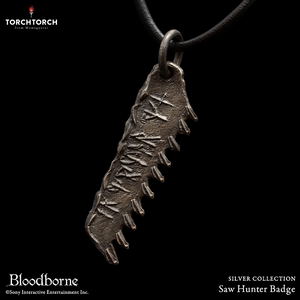 Bloodborne Torch Torch Silver Collection: Saw Hunter Badge (Regular)_