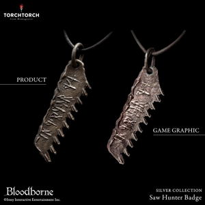 Bloodborne Torch Torch Silver Collection: Saw Hunter Badge (Regular)_