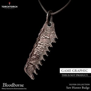 Bloodborne Torch Torch Silver Collection: Saw Hunter Badge (Regular)_