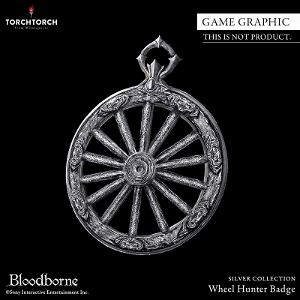 Bloodborne Torch Torch Silver Collection: Wheel Hunter Badge (Ladies)
