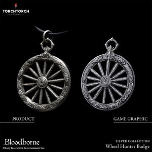 Bloodborne Torch Torch Silver Collection: Wheel Hunter Badge (Regular)