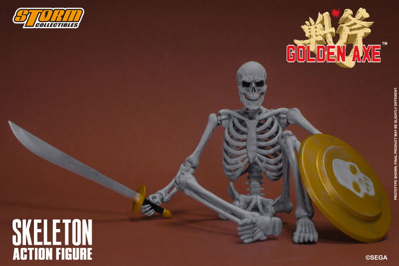 Golden Axe 1/12 Scale Pre-Painted Action Figure: Skeleton 2 Packs image 1
