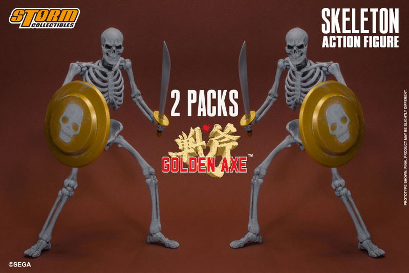 Golden Axe 1/12 Scale Pre-Painted Action Figure: Skeleton 2 Packs image 17