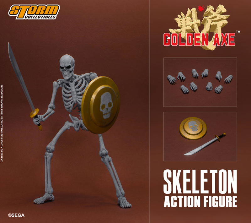 Golden Axe 1/12 Scale Pre-Painted Action Figure: Skeleton 2 Packs image 18