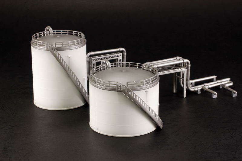 Industrial Area A Plastic Model: Storage Tanks (Re-run) image 2