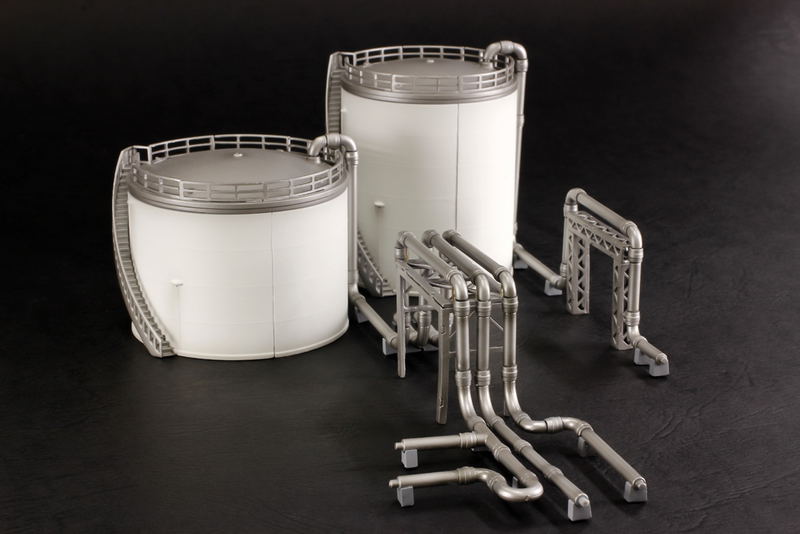 Industrial Area A Plastic Model: Storage Tanks (Re-run) image 4
