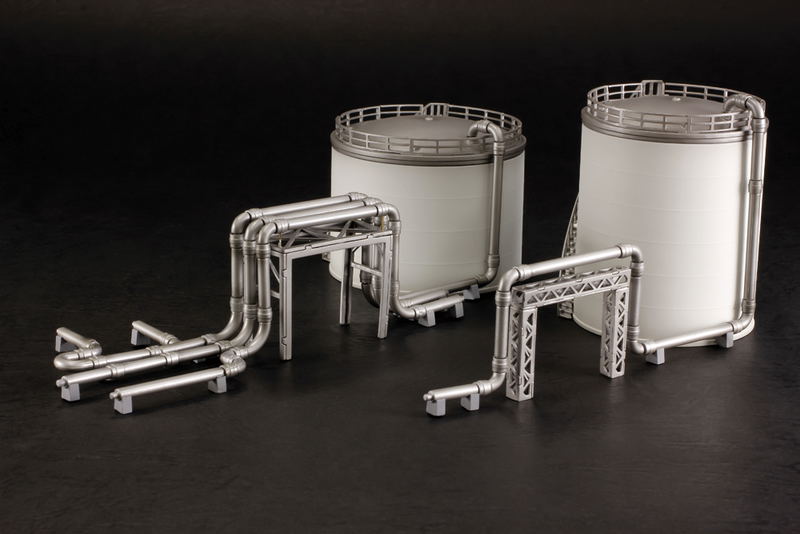 Industrial Area A Plastic Model: Storage Tanks (Re-run) image 5