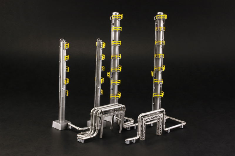 Industrial Area B Plastic Model: Distillation Tower image 2