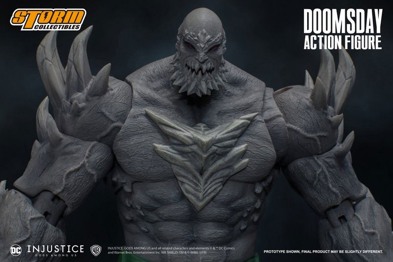 Injustice Gods Among Us 1/12 Scale Pre-Painted Action Figure: Doomsday image 15