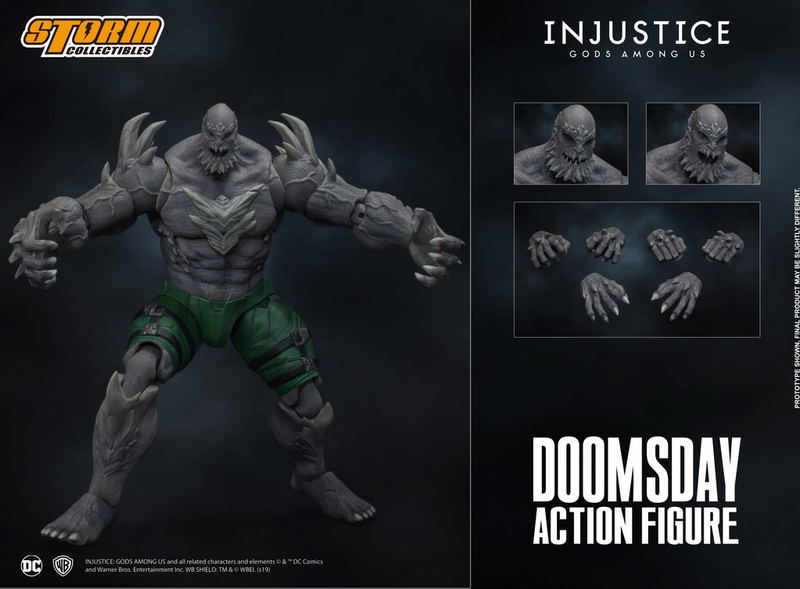 Injustice Gods Among Us 1/12 Scale Pre-Painted Action Figure: Doomsday image 16