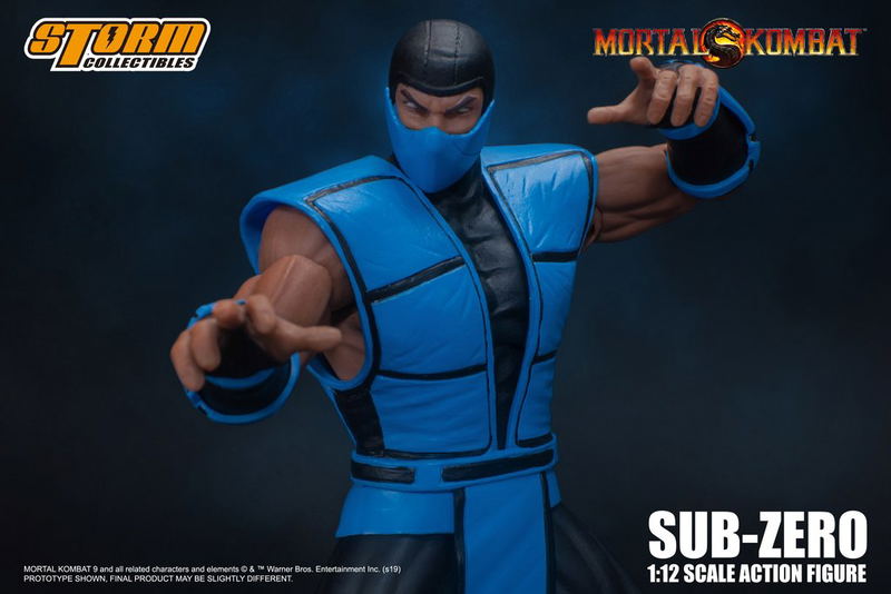 Mortal Kombat 1/12 Scale Pre-Painted Action Figure: Sub-Zero image 6