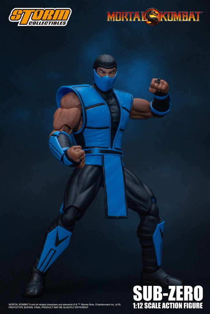 Mortal Kombat 1/12 Scale Pre-Painted Action Figure: Sub-Zero image 3