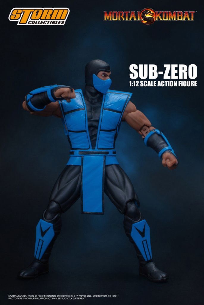Mortal Kombat 1/12 Scale Pre-Painted Action Figure: Sub-Zero image 2