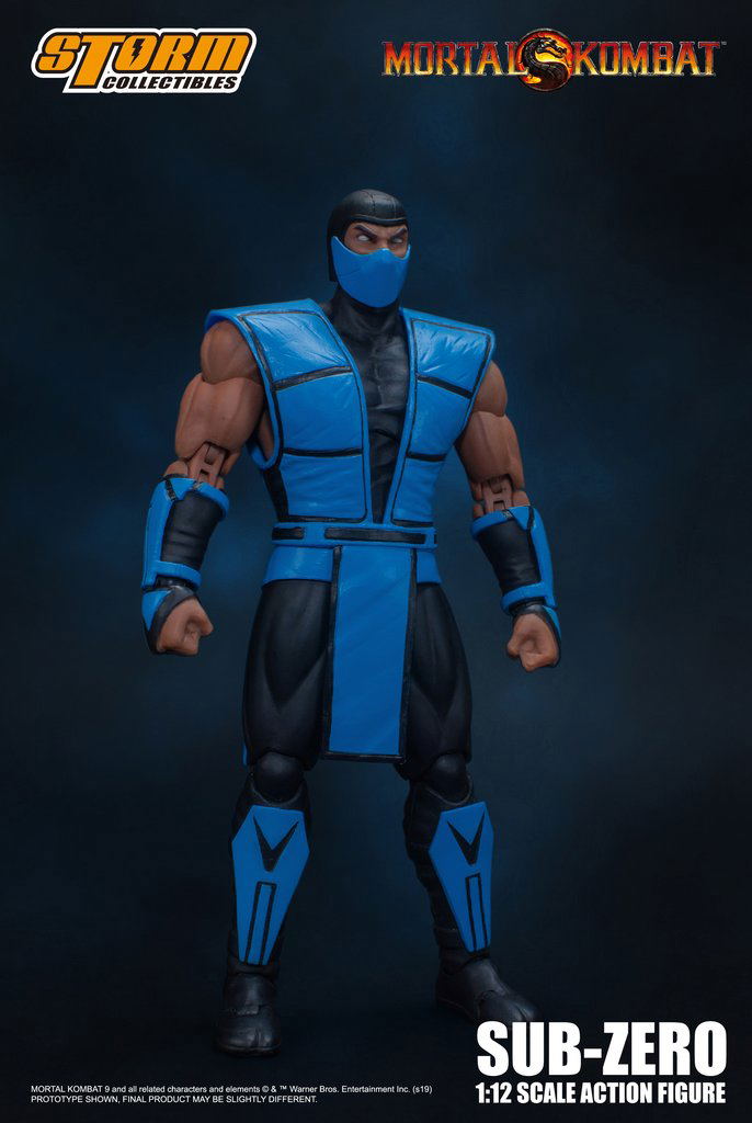 Mortal Kombat 1/12 Scale Pre-Painted Action Figure: Sub-Zero image 1