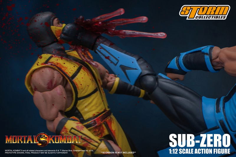 Mortal Kombat 1/12 Scale Pre-Painted Action Figure: Sub-Zero image 17