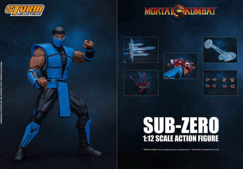 Mortal Kombat 1/12 Scale Pre-Painted Action Figure: Sub-Zero image 7