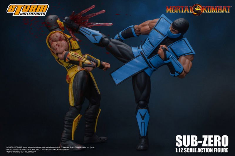 Mortal Kombat 1/12 Scale Pre-Painted Action Figure: Sub-Zero image 11