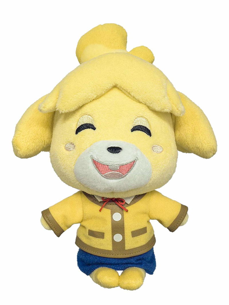 Animal Crossing All Star Collection Plush: DP07 Isabelle (Smiling) (S) image 1