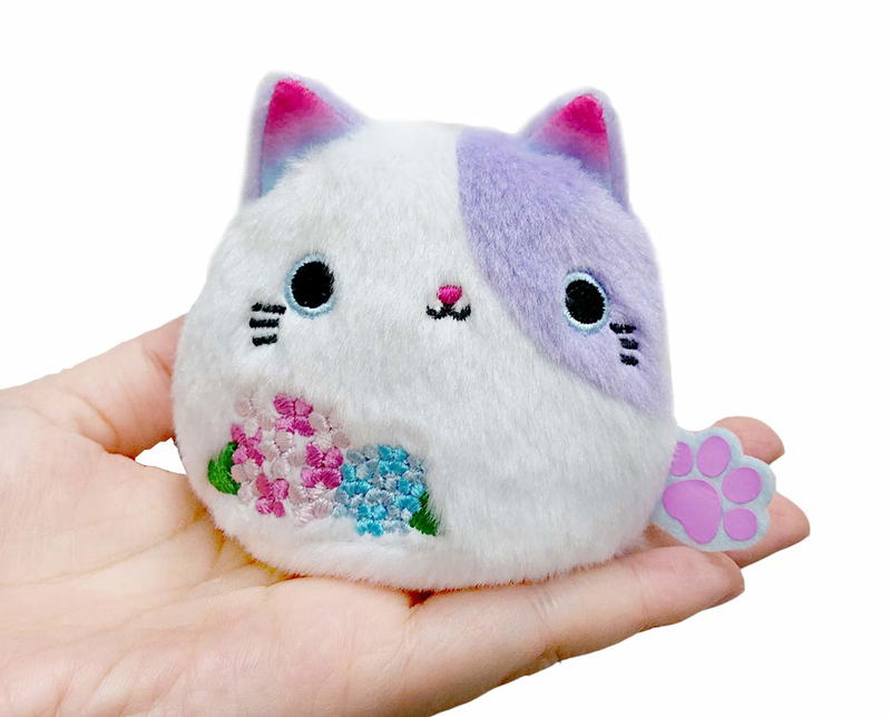 Flower Neko Dango Plush: Hydrangea Mike (Re-run) image 4