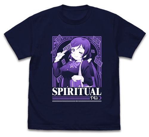 Love Live! - Nozomi Tojo T-shirt Navy (XL Size) image 1
