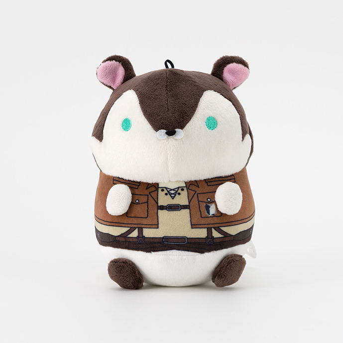 Mochimochi Hamster Collection Attack on Titan Plush: Eren image 1