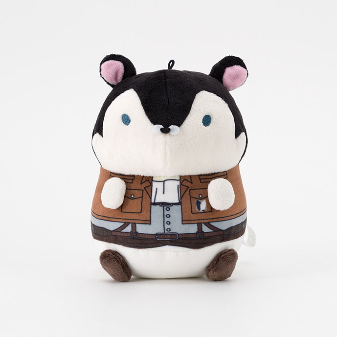 Mochimochi Hamster Collection Attack on Titan Plush: Levi image 1