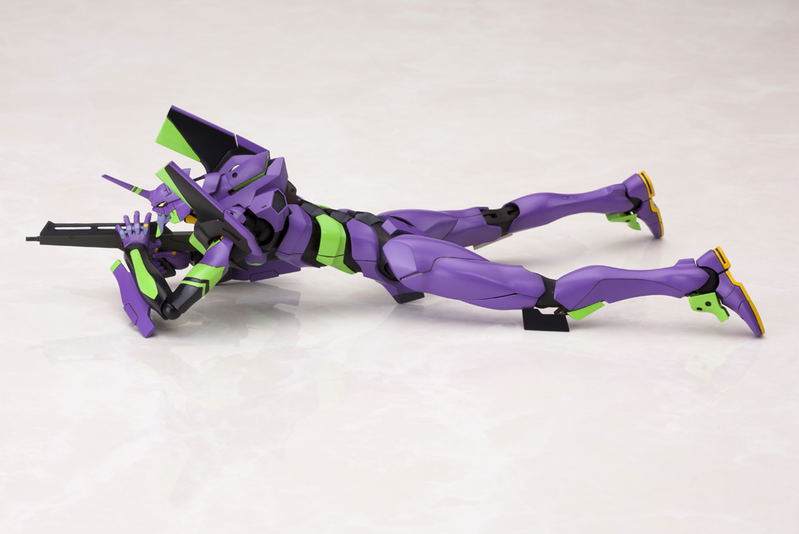 Rebuild of Evangelion 1/400 Scale Model Kit: Regular Artificial Human Evangelion EVA-01 (Re-run) image 13